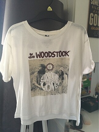 Woodstock crop tişört