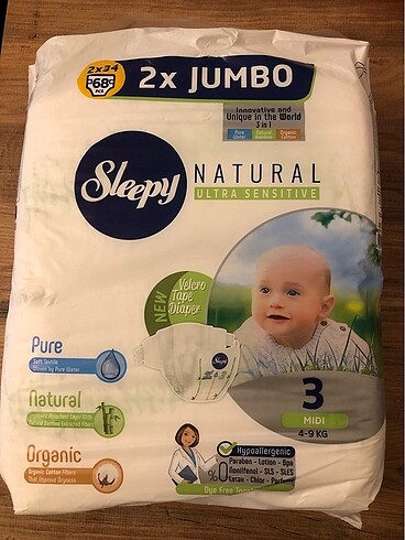 Sleepy Natural 3 Numara bez