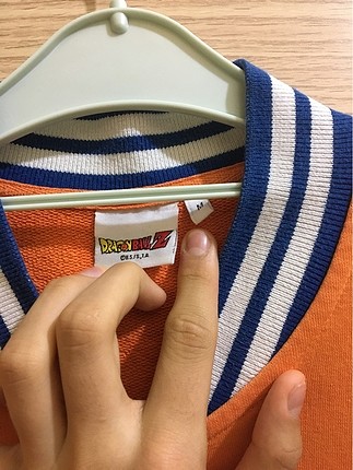 m Beden Orijinal DragonBallZ Kolaj Ceketi