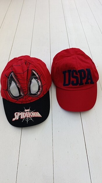Marvel & Polo Çocuk Şapka Seti (2?5 Yaş)
