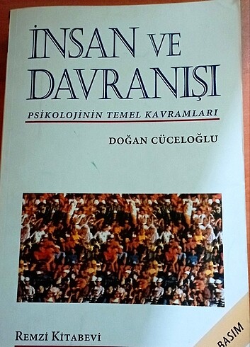 Doğan Cüceloğlu insan ve davranışı 