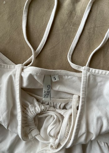 Urban Outfitters Beyaz Bohem Minimalist Bralet