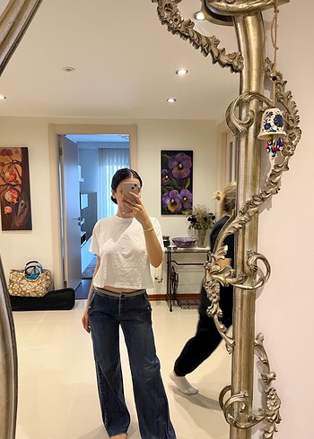 Park Bravo Denim Bol Kesim Normal Boy Kadın Kot