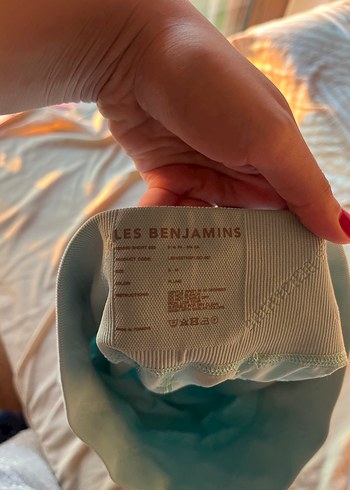 Les Benjamins Mavi Mini Sıkı Fit Kadın Tayt