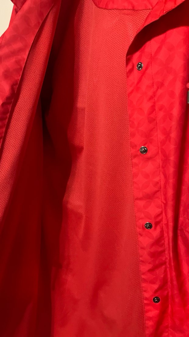 Tchibo,Kırmızı  Midi Yağmurluk - Görsel 3