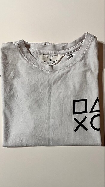 10 Yaş Beden beyaz Renk H&M tişört