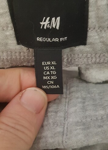 H&M H&M pamuklu alt eşofman