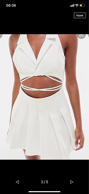 xs Beden bershka elbise