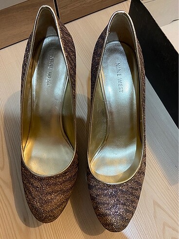 Nine West Nine west simli platform topuklu ayakkabı