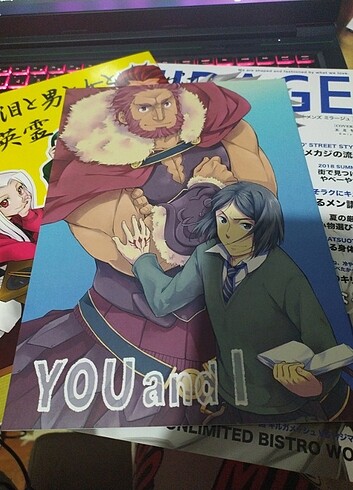 Fate Japonca Anime Yaoi Dergi  - Görsel 2