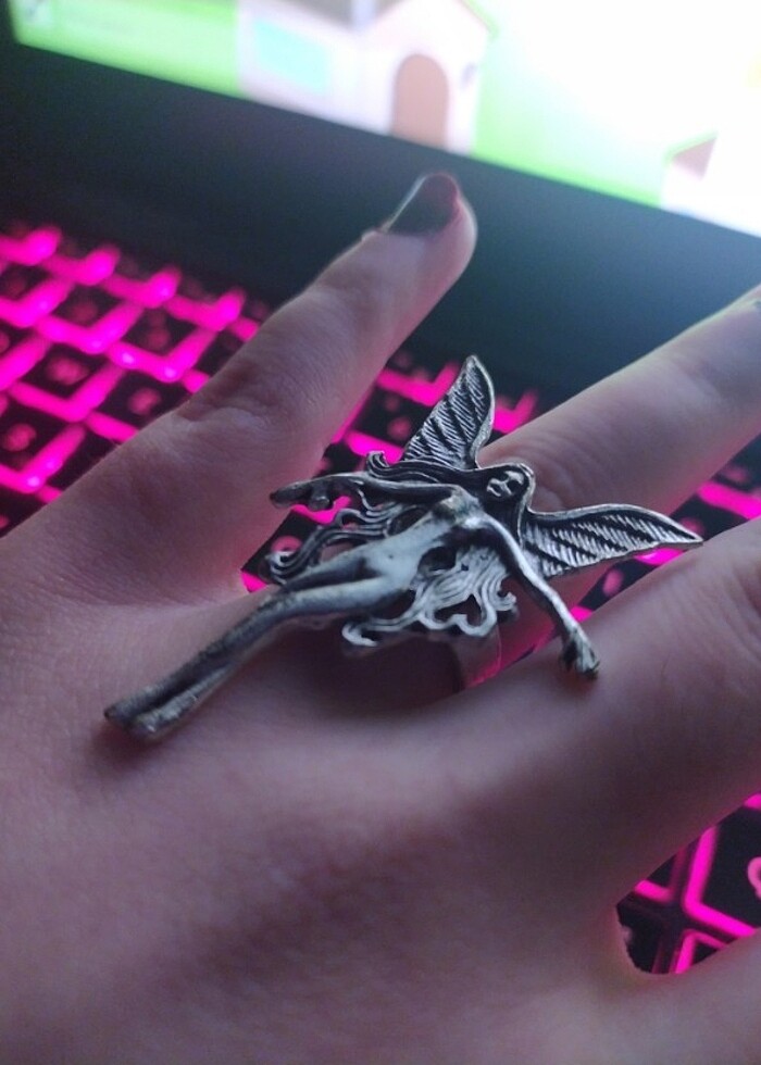 Gothic yüzük - Görsel 3