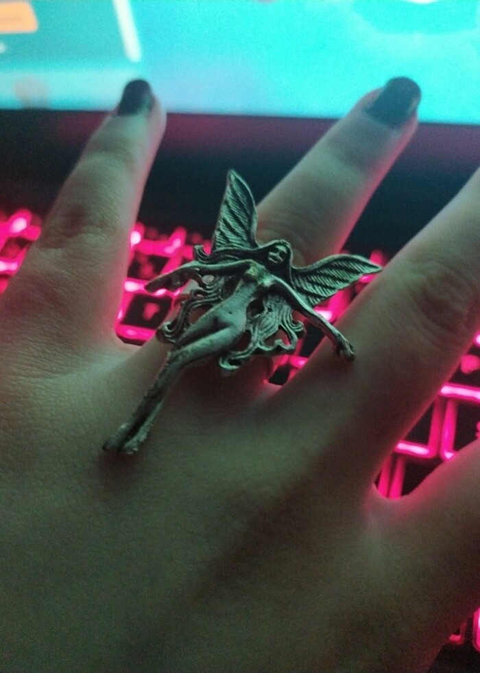 Gothic yüzük - Görsel 4