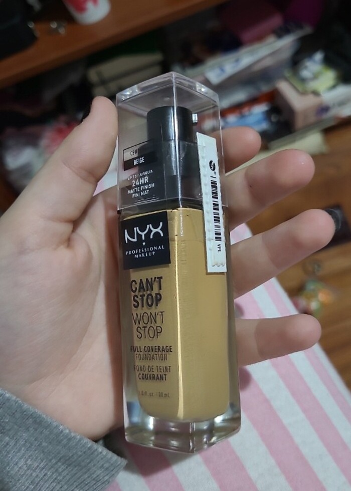 Nyx fondoten beige  - Görsel 2