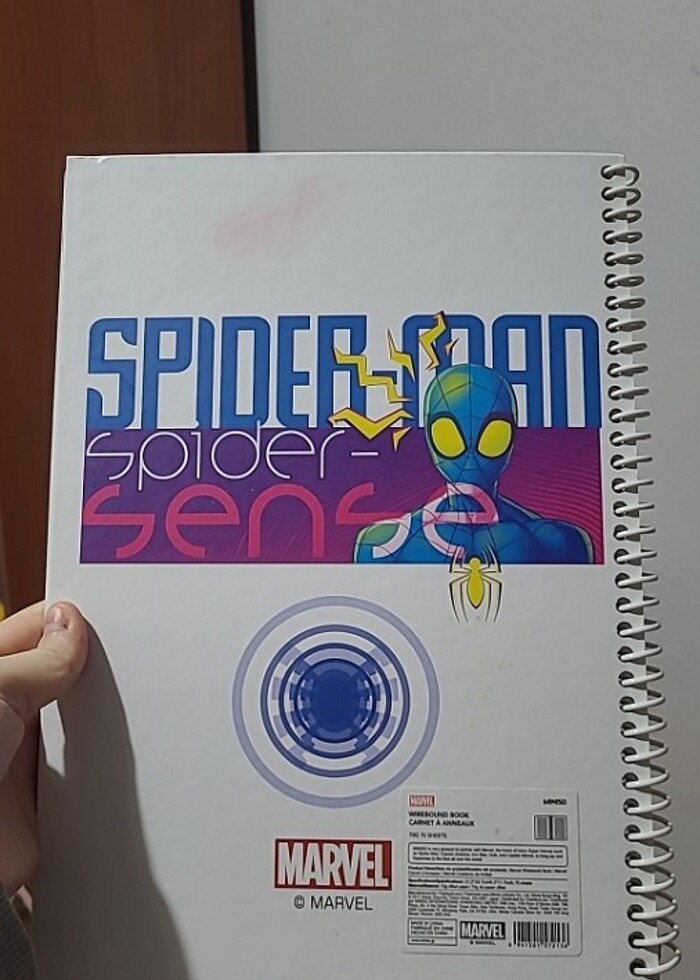 Marvel Spider man miniso defter - Görsel 2