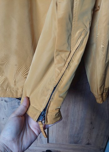 Camel Renkli Erkek Midi Yağmurluk - Görsel 3