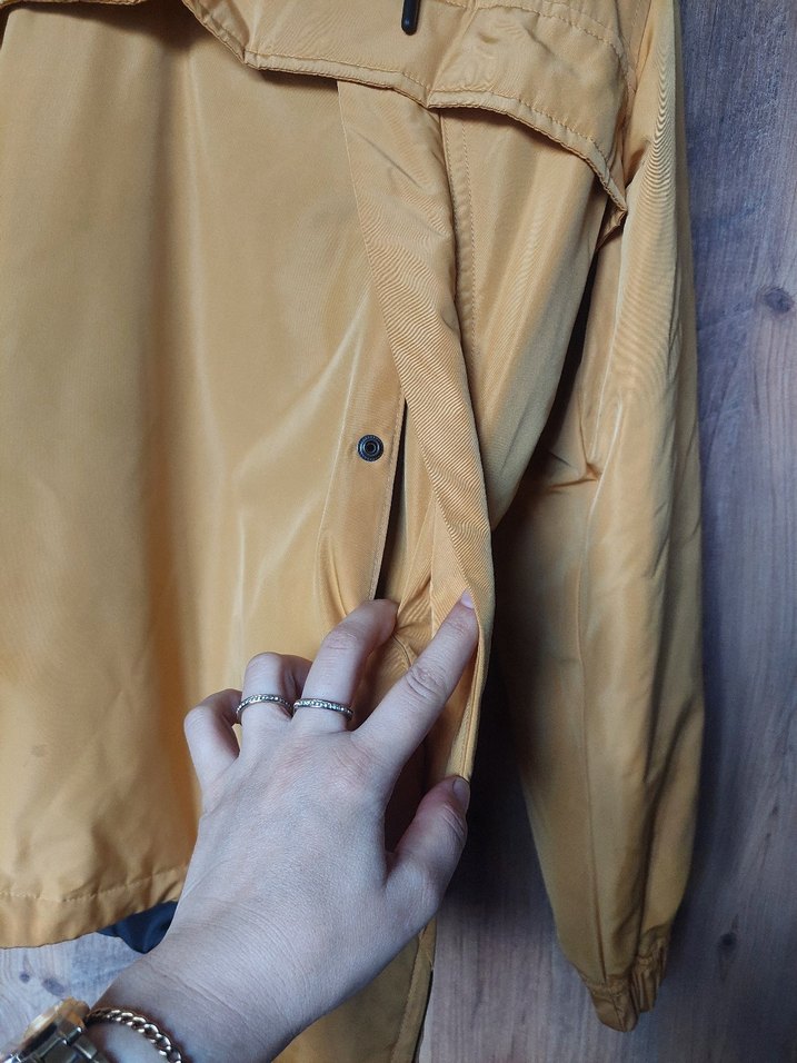 Camel Renkli Erkek Midi Yağmurluk - Görsel 2