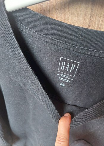 Gri Basic Erkek Keten Tişört - GAP - Görsel 2