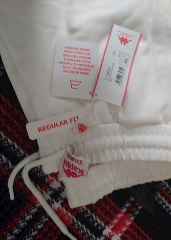 Erkek Beyaz Rahat Kesim Eşofman - Görsel 3