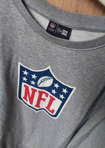 Gri NFL Baskılı Kadın Sweatshirt - Görsel 2