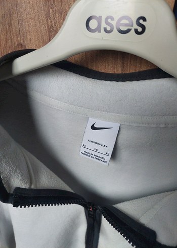 Gri Nike Fermuarlı Erkek Polar Sweatshirt - Görsel 2