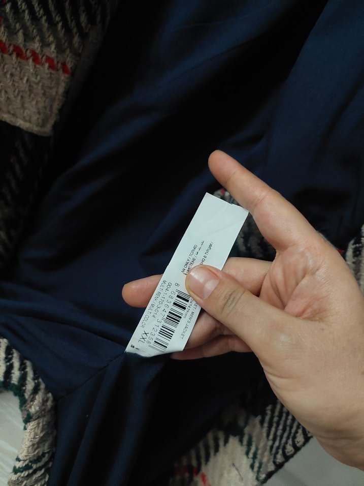 Mudo Düğmeli Ekose erkek Yün  Ceket - Görsel 3