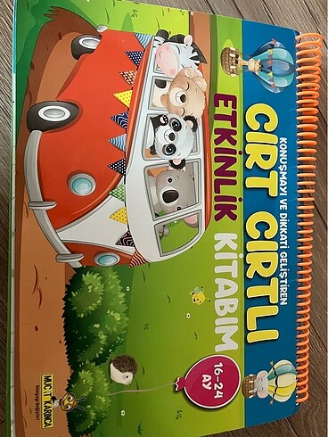 Cırt cırtlı etkinlik kitabı