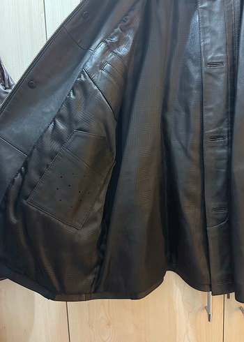 Hakiki deri ceket - Görsel 2