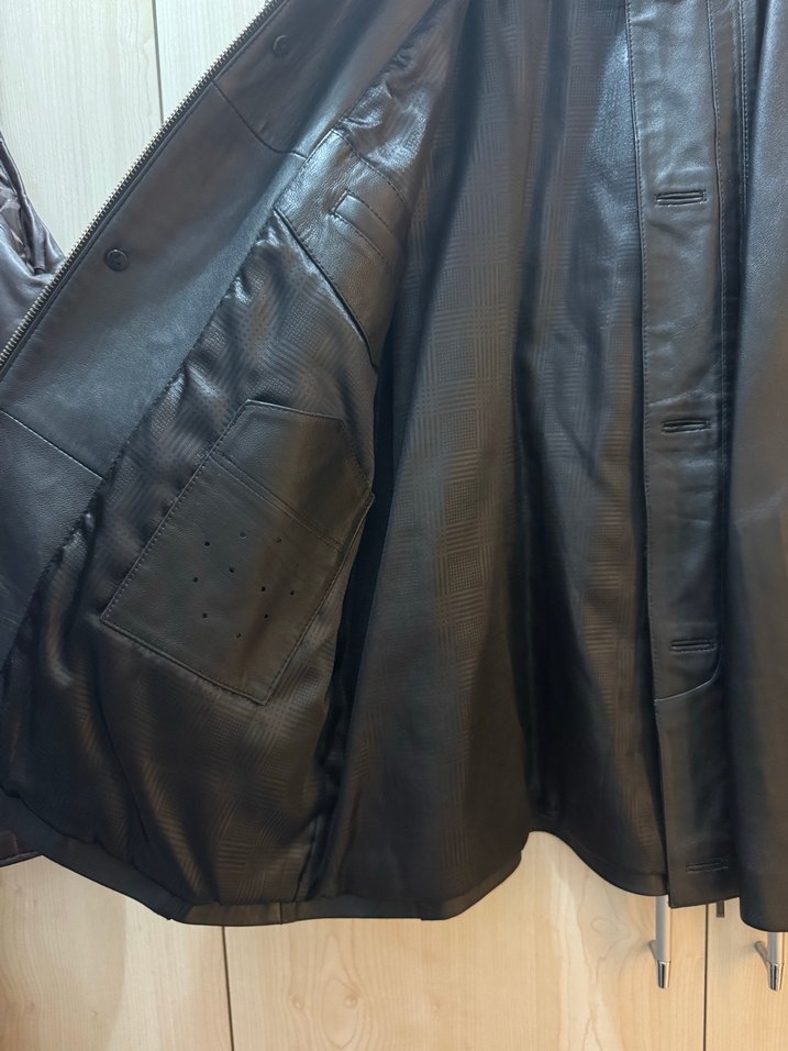 Hakiki deri ceket - Görsel 2