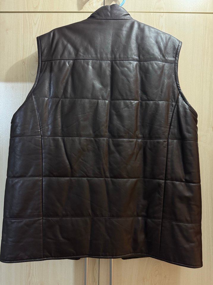 Gerçek Deri erkek yelek - Görsel 2