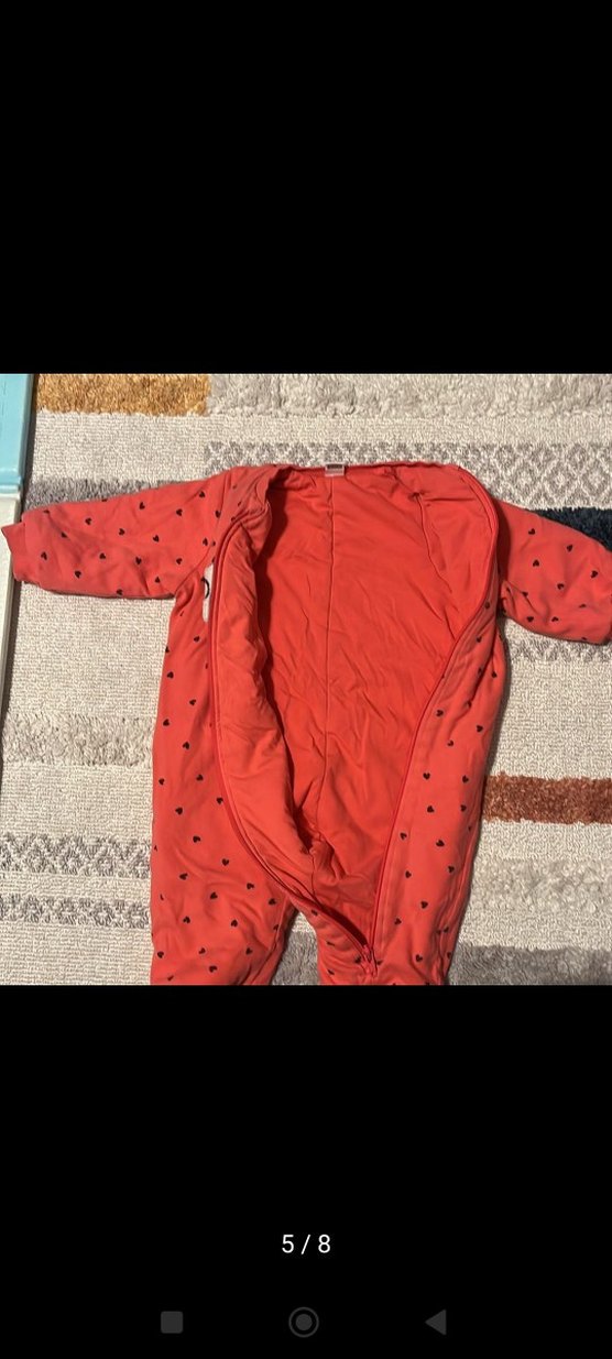 Uzun Kollu Bebek Uyku Tulumu 2.5 tog - Görsel 5