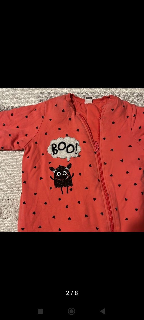 Uzun Kollu Bebek Uyku Tulumu 2.5 tog - Görsel 2