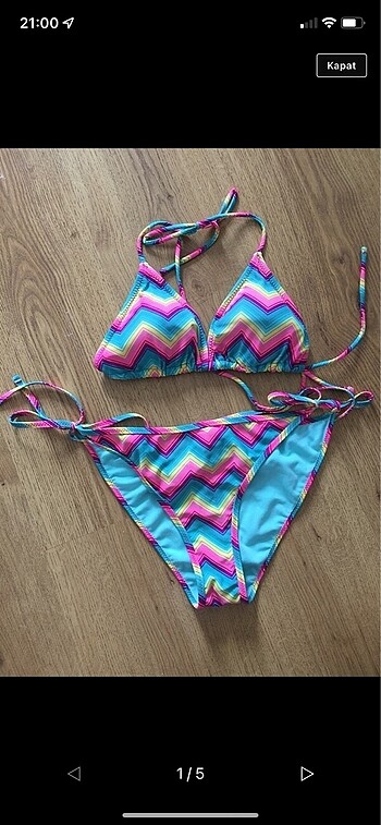Bikini takımı renkli