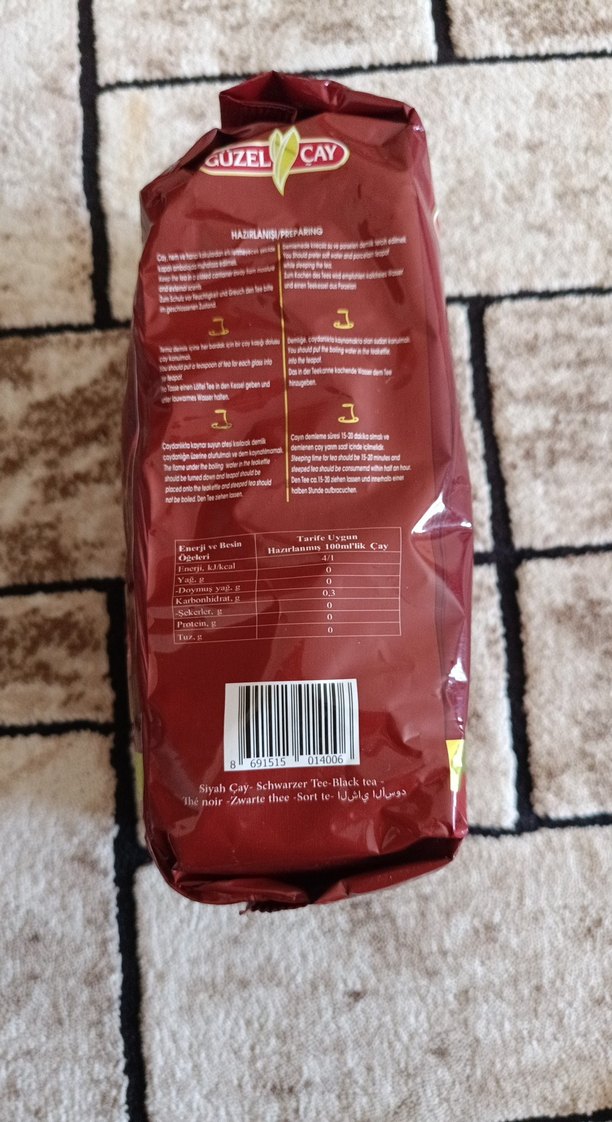 Güzel Çay Herdem Tiryaki Siyah Çay 500g - Görsel 4