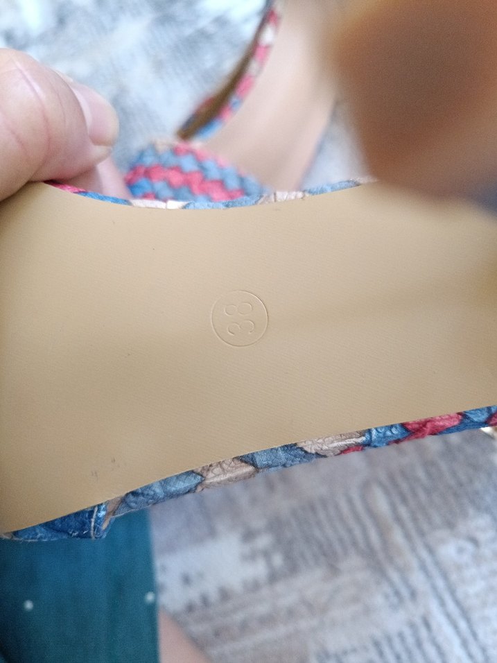 Bohem Yılan Desenli Kadın şık kaliteli Topuklu Sandalet - Görsel 5