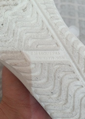 Beyaz Erkek Çocuk Cırt Cırtlı Spor Ayakkabı Decathlon marka - Görsel 6