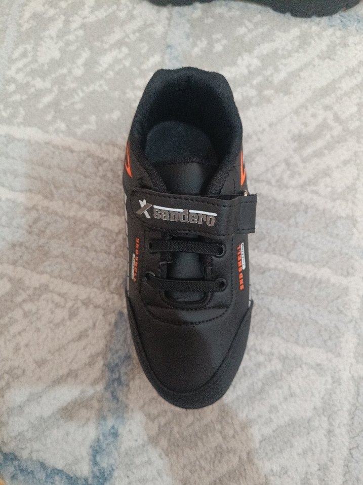 Erkek Çocuk Siyah Gri Yılan Desenli Sneaker - Görsel 4