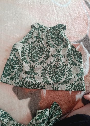 Kız Çocuk kaliteli şık güzel Bohem şortlu takım - Görsel 4