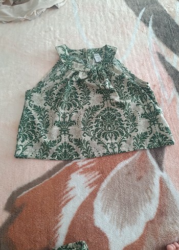 Kız Çocuk kaliteli şık güzel Bohem şortlu takım - Görsel 6