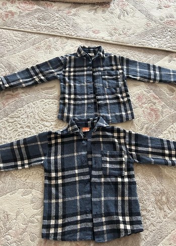 kardeş kombin oduncu gömlek bı kere yıkanmış adet fiyati 6 yaş - Görsel 2