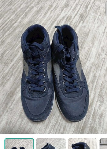 Kinetix Lacivert Suet Sneaker Orjinal Kinetix 43 No