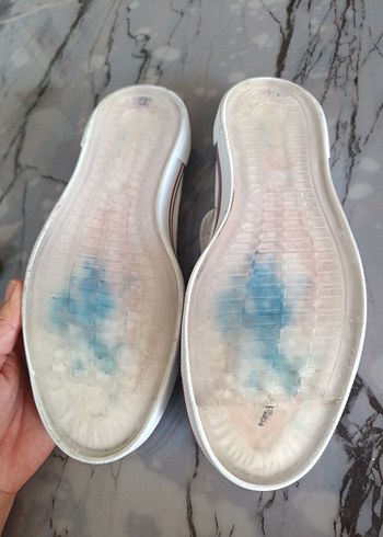 erkek Beyaz Dolgu Topuklu Sneakers - Görsel 4