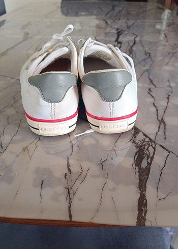 erkek Beyaz Gri Bağcıklı Spor Ayakkabı - Görsel 6