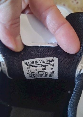 Beyaz Spor Ayakkabı Velcro Bantlı yurtdışı ürünü - Görsel 4