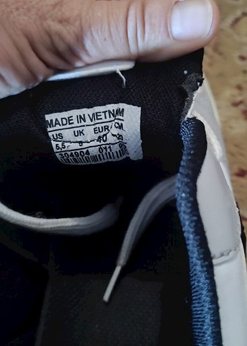 Beyaz Spor Ayakkabı Velcro Bantlı yurtdışı ürünü - Görsel 3