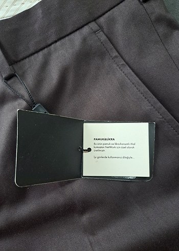 network 48 beden yeni etiketli kahverengi pantolon - Görsel 2