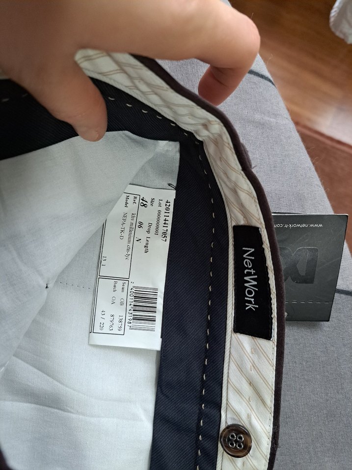 network 48 beden yeni etiketli kahverengi pantolon - Görsel 3