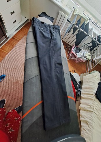 koton marka 32/32 beden yeni etiketli lacivert pantolon - Görsel 5