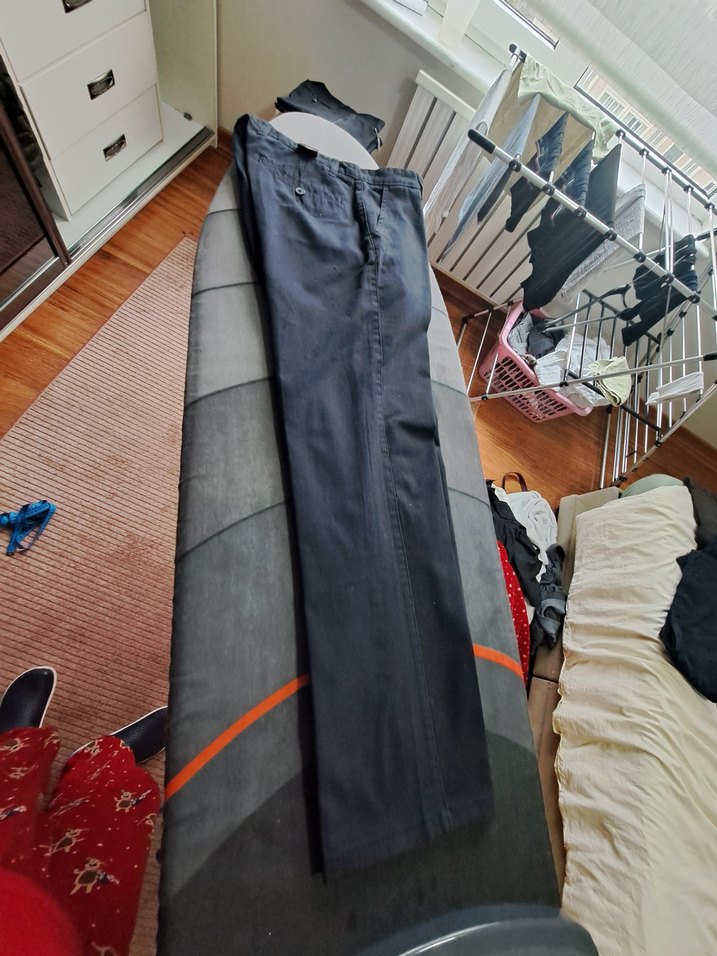 koton marka 32/32 beden yeni etiketli lacivert pantolon - Görsel 5