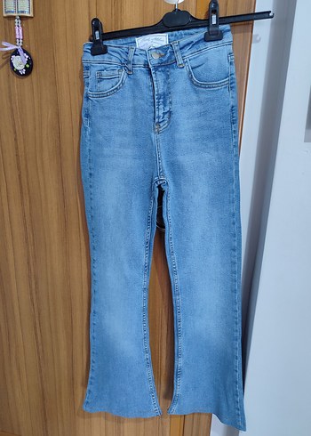 Mavi Midi Boy Regular Fit Kadın Kot Pantolon