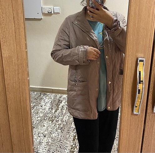 xl Beden camel Renk vizyon Mont